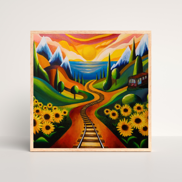into the beautiful unknown print